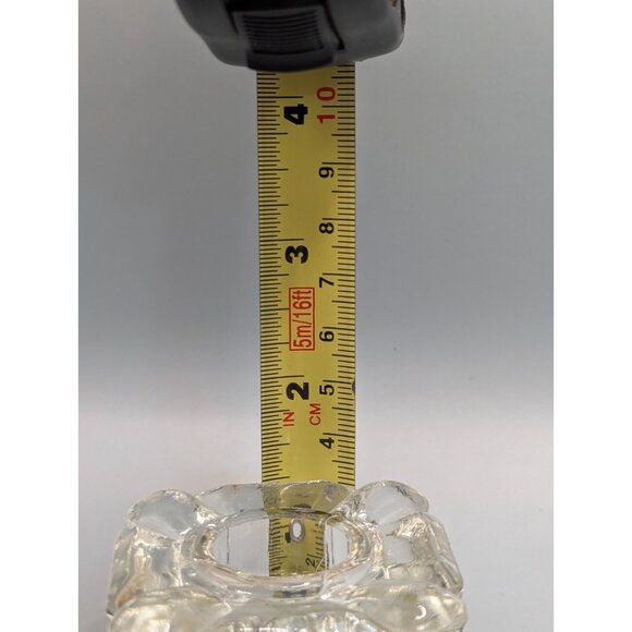 Vintage Brass Ornate Floral Inkwell with Glass Bottle & Lid - Picture 13 of 13